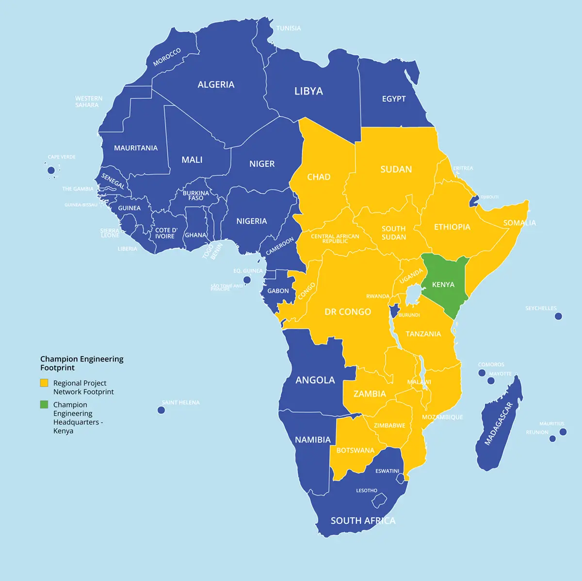 Champion_Engineering_Footprint in Africa
