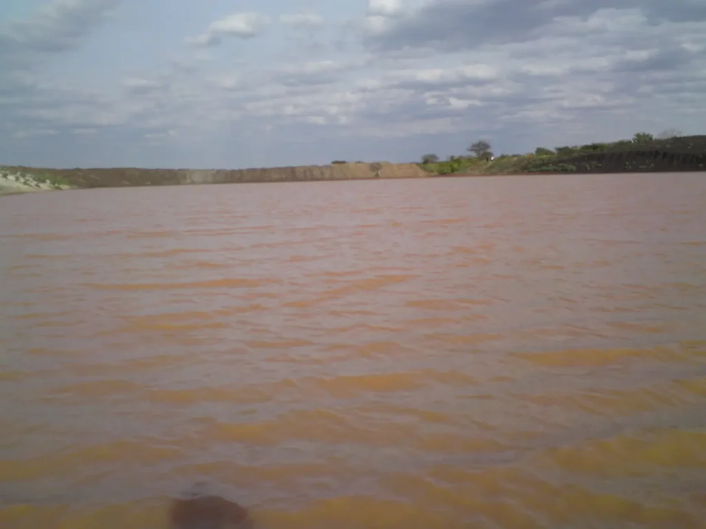 completed water dam