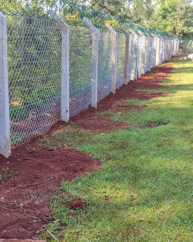 new chainlink fence