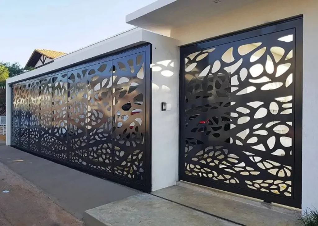 steel fence