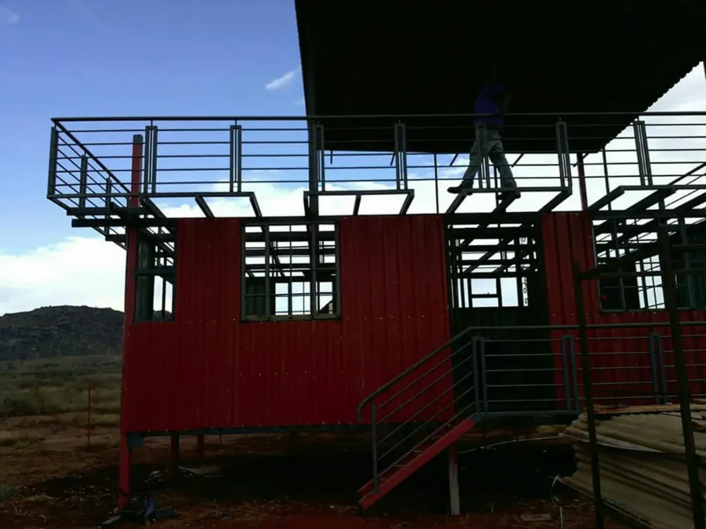 steel house
